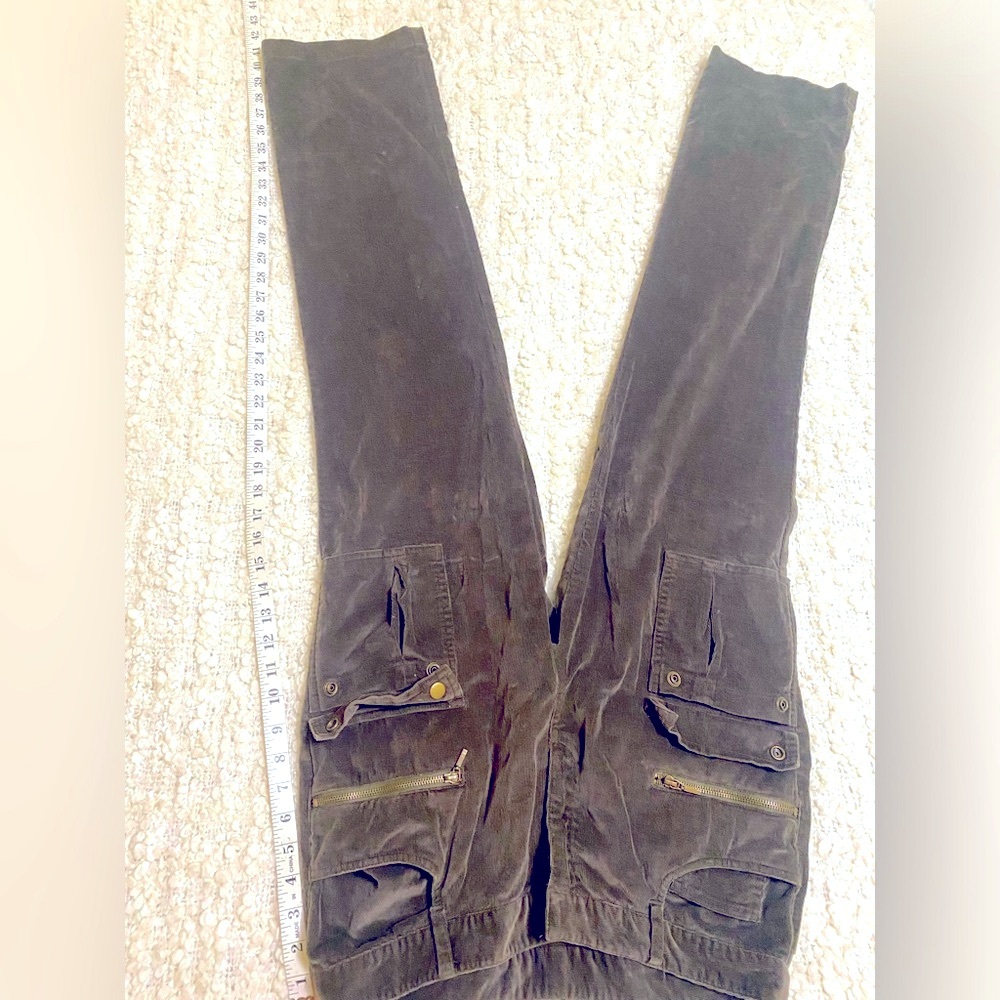 INC Brown Cargo Corduroys